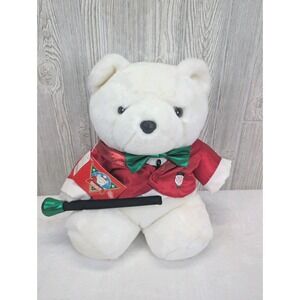 Santa Bear Dayton Hudson 1988 Entertainer with Cane Satin Suit Bow Tie Tuxedo